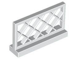 Fence 1 x 4 x 2 Lattice, White (3185 / 318501 / 4587272)