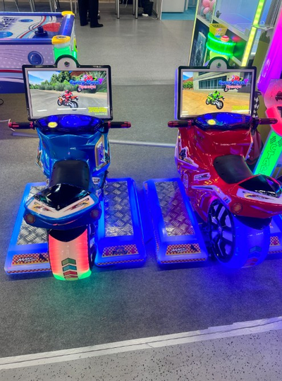 Развлекательный игровой аппарат Симулятор «Мотоцикл Детский» M