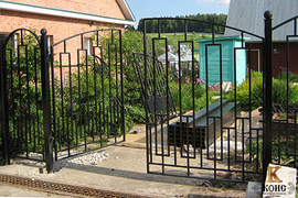 сварные ворота и калитки