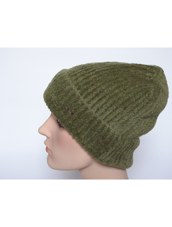 Vizio Италия 6963 CRYO шапка зеленая с отворотом фото