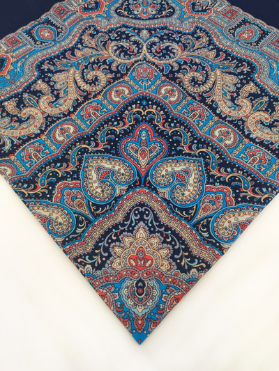 Павловопосадский платок Осеннее утро 2006-14