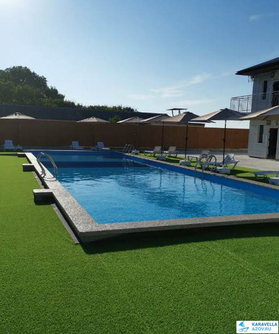 Дом №407 - номер «Комфорт с террасой», с видом на море - 1эй этаж