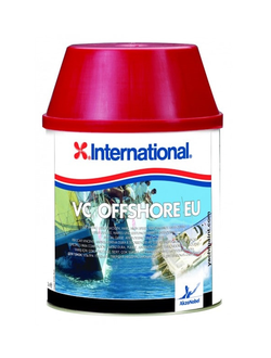 Необрастающая краска «International VC Offshore with Teflon» двухкомпонентная твердая для всех корпусов кроме алюминия 0.75л