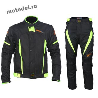Мотокостюм RT MX-17, куртка и штаны (защитные вставки, подклад)