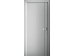 Albero Стиль Line 4 серая эмаль черной с кромкой и молдингом