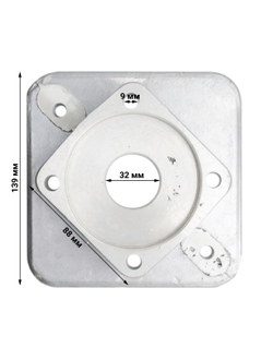Оригинальный фланец для мясорубки МИМ-350 (до 06.12г.), МИМ-300М (до 10.12г.)