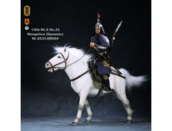 Монгольский конь (Лошадь) в динамичной позе - Коллекционная ФИГУРКА 1/6 scale animal model No.33:Mongolica (dynamic posture) (Mr.Z033-MD004) - Mr.Z