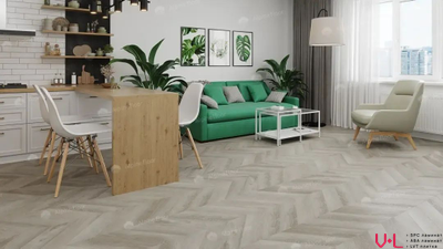 Кварцвиниловая плитка Alpine Floor Chevron LVT Дуб Фантазия ЕСО 20-1 купить на vinyl-laminat.ru