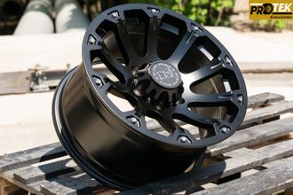 Комплект дисков R17 9,0J ET+20 6*139,7 Black Rhino Sidewinder Черный матовый (R595)