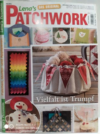 Журнал Lena&#039;s Patchwork (Лена Пэчворк) № 60/2016 год (Немецкое издание)