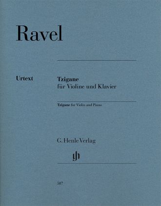 Ravel Tzigane for Violin and Piano