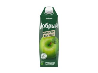 Добрый сок яблоко 1l