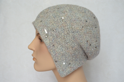 Vizio 6444 Италия шапка капор белая цвет 2 фото