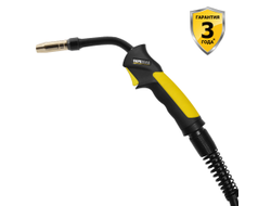 Горелка д/полуавт.  БАРСВЕЛД MIG-15 FLEX (180 А, ф 0,6-1,0 мм, 3 м, возд, аналог ERGOPLUS 15 Трафимет)