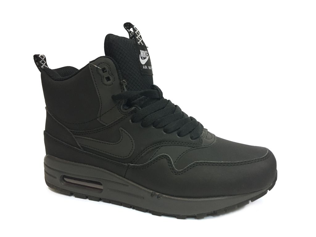 Nike air max high tops white hot sale