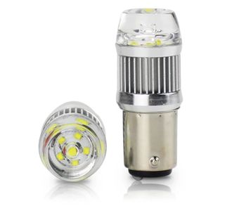 Светодиодная лампа XBD CREE 12V, (BAY15D) P21/5W  white (белая)