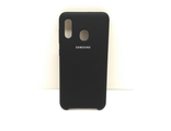 Защитная крышка силиконовая Samsung Galaxy A20/A30, черная