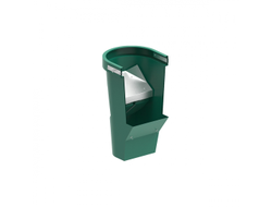 Гаситель скорости пластиковый зеленый