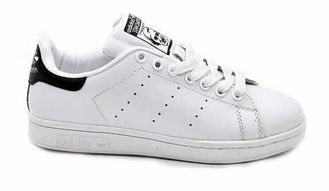 Adidas Stan Smith Белые с черным (36-45) Арт. 015F