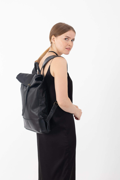 Рюкзак Kokosina Rolltop Черный