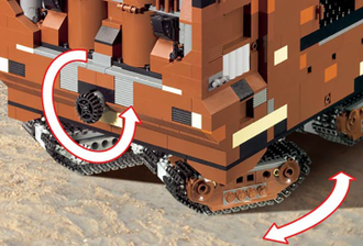 Lego Star Wars 10144 Sandcrawler 2005
