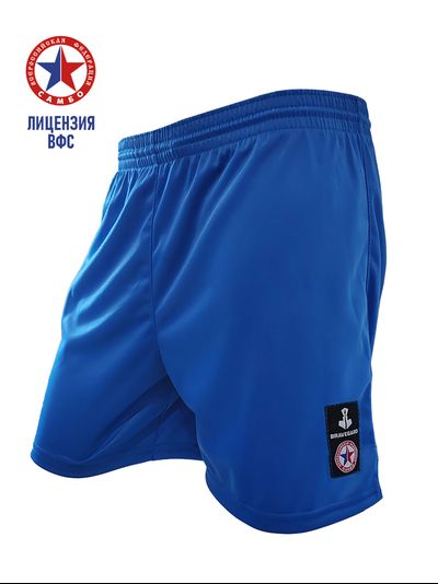 Шорты синтетические для самбо ВФС Bravegard Ascend синие