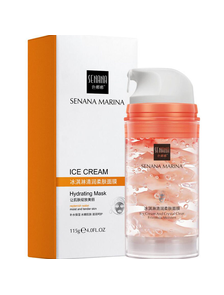 Увлажняющая, очищающая маска для лица Senana Marina Ice Cream Mask 115гр оптом