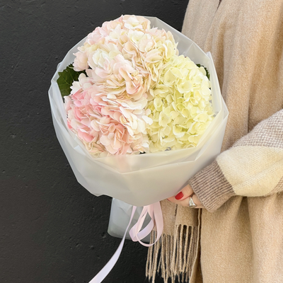 Моно из гортензий