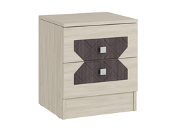 ЛДСП Тумба прикроватная НИКОЛЬ Ясень Шимо-Лиственница темная