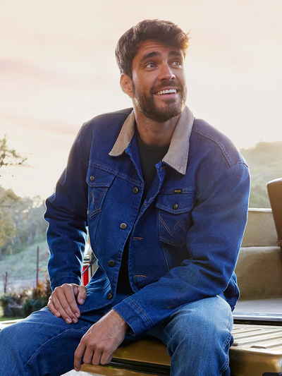 Куртка Wrangler® Cowboy Cut® Blanket Lined Denim Jacket