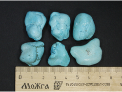 Магнезит тонированный, галтовка в ассортименте, Зимбабве (20-30 мм, 6-9 г) №21490