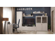 Композиции гостиной SHERLOCK (ШЕРЛОК) Ясень Анкор светлый