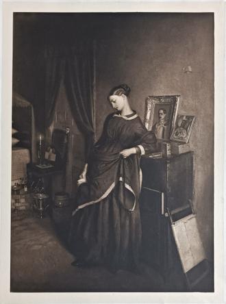 «Графиня Зубова» гелиогравюра Тропинин В.А. 1890-е годы