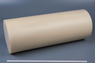 Капролон стержень ПА-6 Ф 200 мм (~500 мм, ~19,8 кг) г.Клин