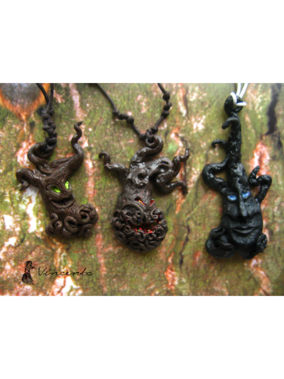 Мистический кулон к Хэллоуину - &quot;Танец в Чаще&quot;