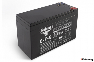 Аккумулятор RuTrike 6-F-9 (12V9A/H C20)