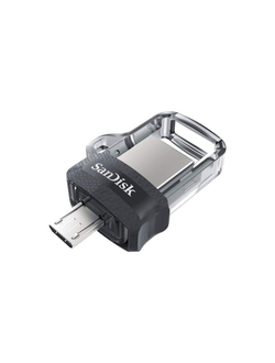 Флеш-память SanDisk Ultra Dual Drive, 256Gb, USB 3.0, miUSB, SDDD3-256G-G46
