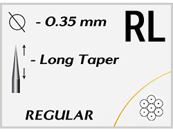 NB - Round Liner Long Taper / 0.35