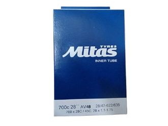 Камера Mitas, 28x1.1-1.75, авто 48 мм, 510340061111