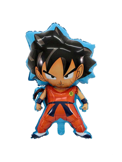 Аниме Драгон Болл, Гоку, фольгированный шар, 28"/71 см (копия)