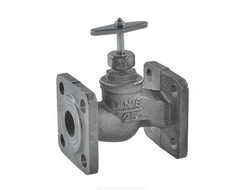 Вентиль запорный чугун 15кч19п Ду 25 Ру16 фланцевый