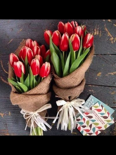 Букет из 11 тюльпанов