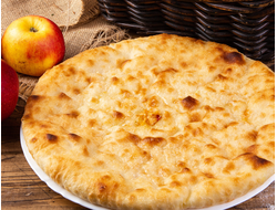 Осетинский пирог c яблоком (Фаткъуыджын)