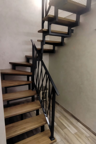 Кованые перила фото -Арт 018