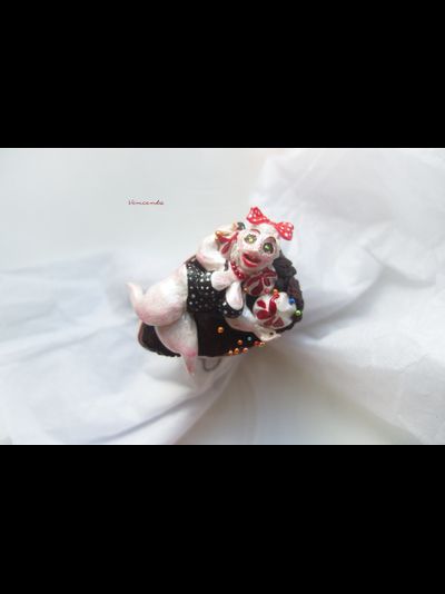 Пин-ап кольцо "Утро Фифеи" с вкусным тортиком