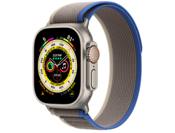 Apple Watch Ultra 49mm Trail Loop Blue/Gray M