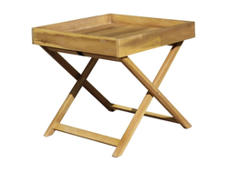 Складной журнальный столик из акации Forma
