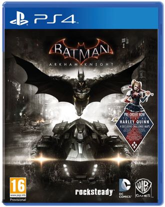 игра для PS4 Batman: Рыцарь Аркхема