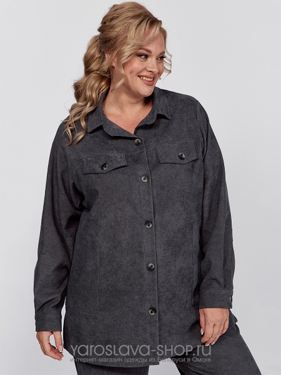 Костюм женский 2-х предметный, состоящий из рубашки и брюк