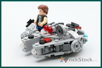 # 75295 Мини–«Сокол Тысячелетия» с Фигуркой / “Millennium Falcon” (Microfighter ― 2021)
